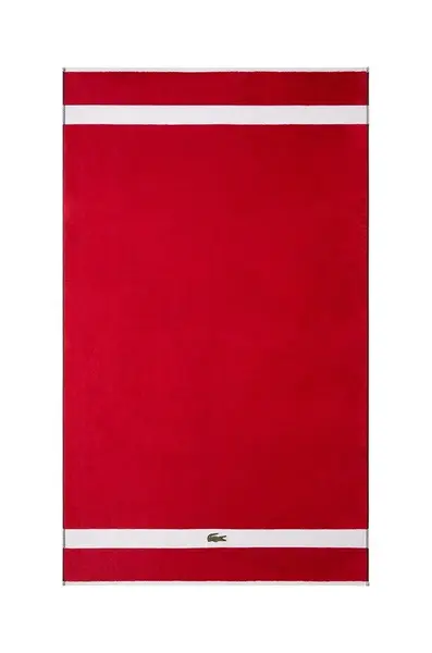 Velký bavlněný ručník Lacoste 90 x 150 cm