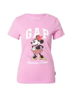 GAP Tričko  ružová / červená / biela