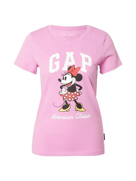 GAP Tričko  ružová / červená / biela