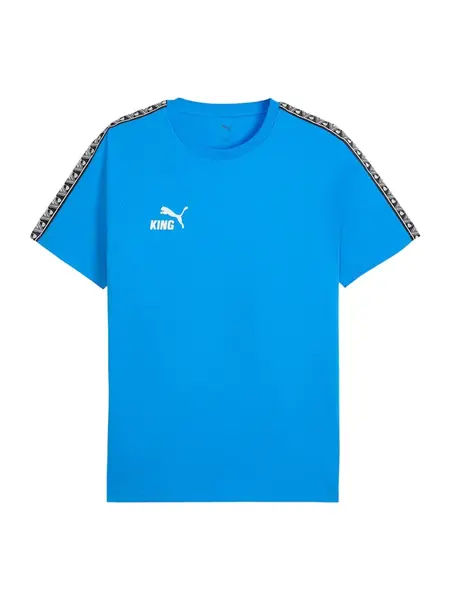 PUMA Funkčné tričko  modrá / biela