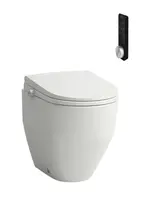 Laufen Cleanet Pro - Stojaci elektronický bidet s keramikou, vario odpad, Rimless, SoftClose, biela H603890000S002