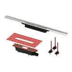 TECE set sprchového žľabu 90cm DN50 nerez 670900SET2