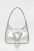 Kožená kabelka Moschino Jeans