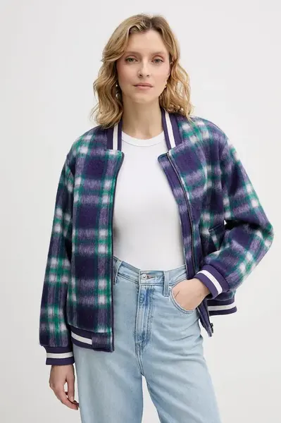 Bomber bunda s příměsí vlny United Colors of Benetton