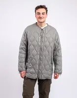 Taion Unisex Military M65 Liner W-Zip Down Jacket D.SAGE GREEN M