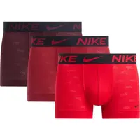 Nike ADV MICRO 3PK Pánske boxerky, červená, veľkosť