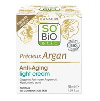 SO’BiO étic Anti-age Précieux Argan Lehký denní krém BIO 50 ml