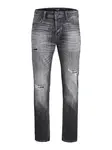 JACK & JONES Džínsy 'Mike'  sivý denim