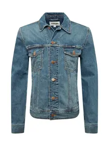 WRANGLER Prechodná bunda 'CLASSIC JACKET'  modrá denim