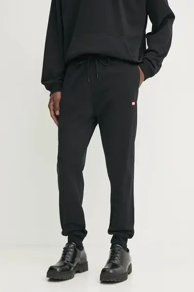 Tepláky Diesel černá barva, hladké, A16402.0HYAT