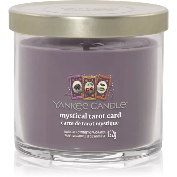 Yankee Candle Halloween Mystical Tarot Card vonná sviečka Signature 122 g