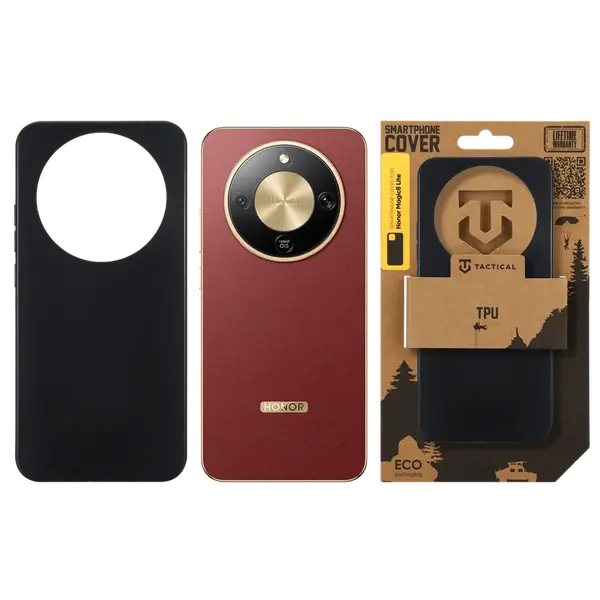 Zadní kryt Tactical TPU pro Honor Magic8 Lite, černá