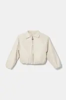 Dětská bunda Guess béžová barva, J5RL14 WFV60