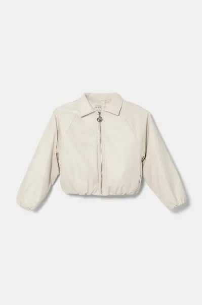 Dětská bunda Guess béžová barva, J5RL14 WFV60