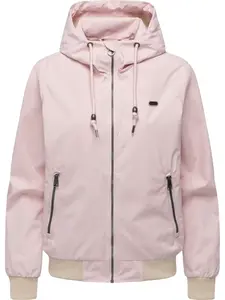 Ragwear Plus Funkčná bunda 'Nuggeta'  ružová