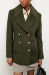 Vlnený kabát Answear.LAB