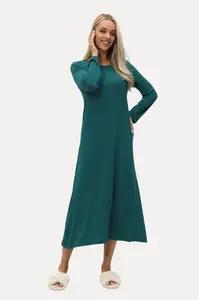 Dámská bambusová košilka VIOLA XL Zelená tyrkys