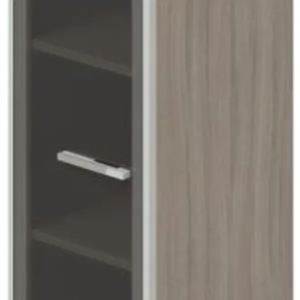 LENZA Skříň WELS dveře - sklo, 39,9x42,5x196,5 cm