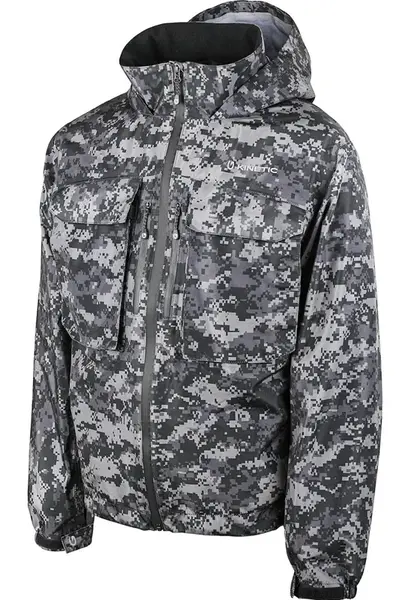 Kinetic bunda camorush jacket grey camo - xl