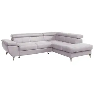 Welnova SEDACÍ SOUPRAVA, textil, šedá