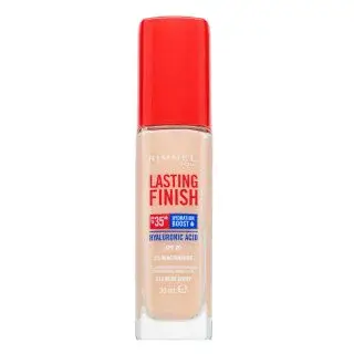 Rimmel London Lasting Finish 35HR SPF20 Full Coverage Lightweight Foundation dlouhotrvající make-up pro sjednocení barevného tónu pleti 010 30 ml