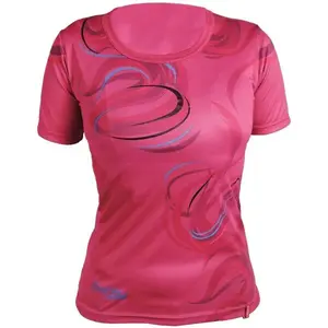 HAVEN ENERGY CRAZY SHORT Dámský dres s krátkých rukávem, růžová, velikost