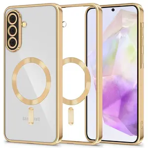 Tech-Protect MagFlex MagSafe Samsung Galaxy A37 5G, lesklá zlatá