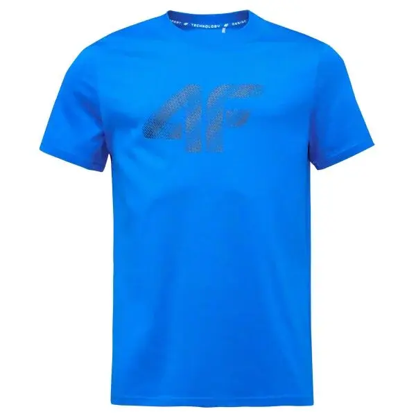 4F TSHIRT HARRY Pánské tričko, modrá, velikost