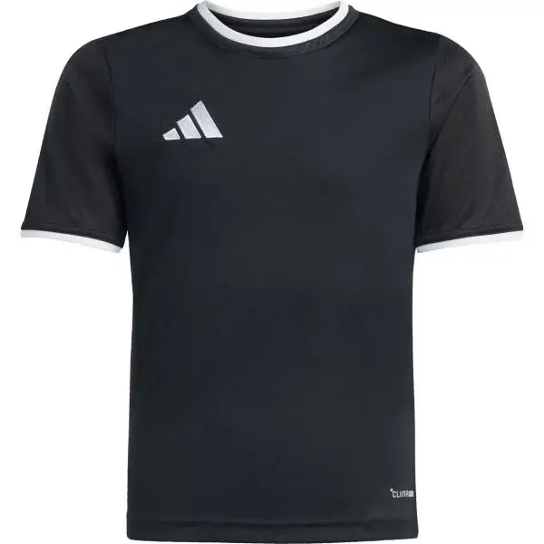 adidas ENTRADA 26 JERSEY Y Dětské sportovní triko, černá, velikost