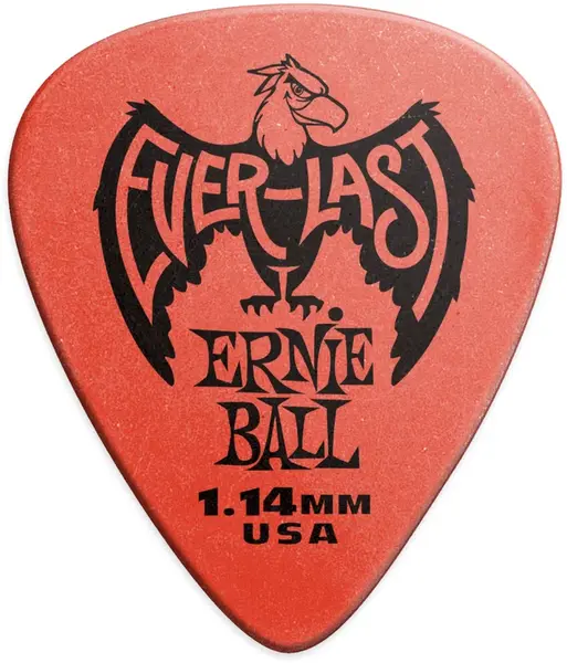 Ernie Ball Everlast Picks 1.14 Red