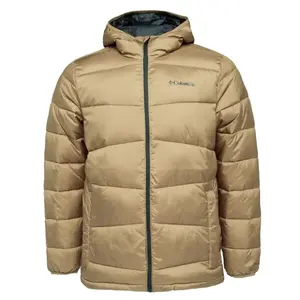 Columbia FIVEMILE BUTTE II HOODED JACKET Pánská zimní bunda, hnědá, velikost