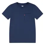Levi's Kids Tričko 'SUNSET'  tmavomodrá