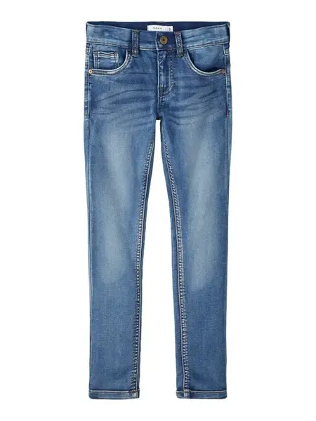 NAME IT Džínsy 'Theo'  modrá denim