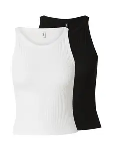 ONLY Top 'ONLEMMA'  čierna / biela