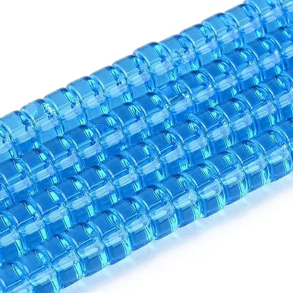 Transparent Glass Beads Strands