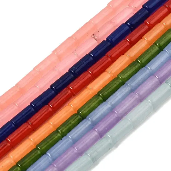 Natural White Jade Beads Strands