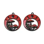 Alloy Enamel Pendants