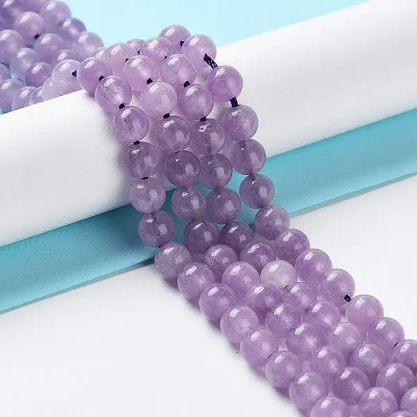 Dyed Natural Malaysia Jade Beads Strands