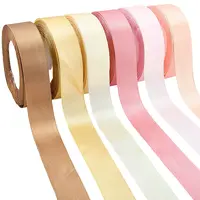 6 Rolls 6 Colors Polyester Ribbon