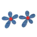 Denim Color Acrylic Big Pendants