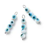 Handmade Evil Eye Lampwork  Pendants