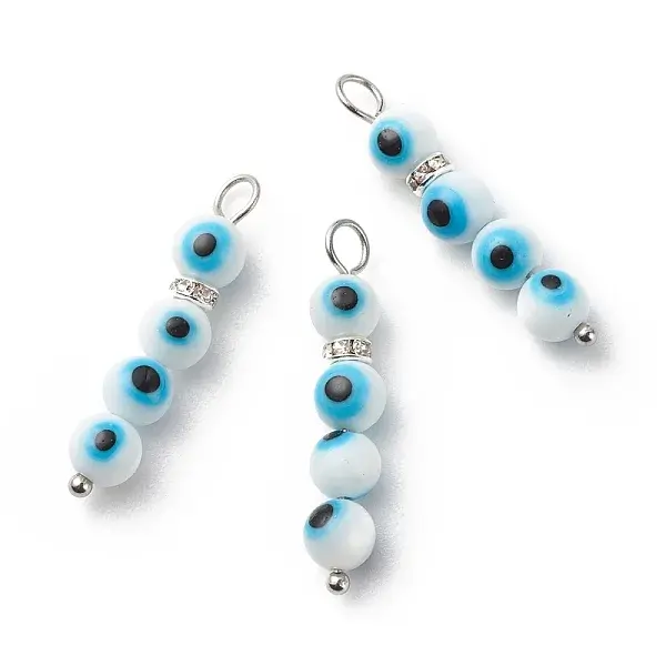 Handmade Evil Eye Lampwork  Pendants