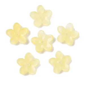 Transparent Spray Paint Glass Beads