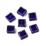 Handmade Gold Sand Lampwork Beads