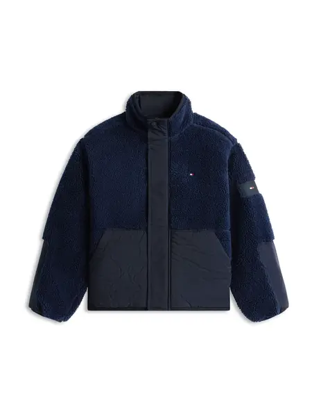 TOMMY HILFIGER Prechodná bunda  tmavomodrá