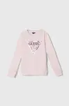 Dětská bavlněná mikina Guess