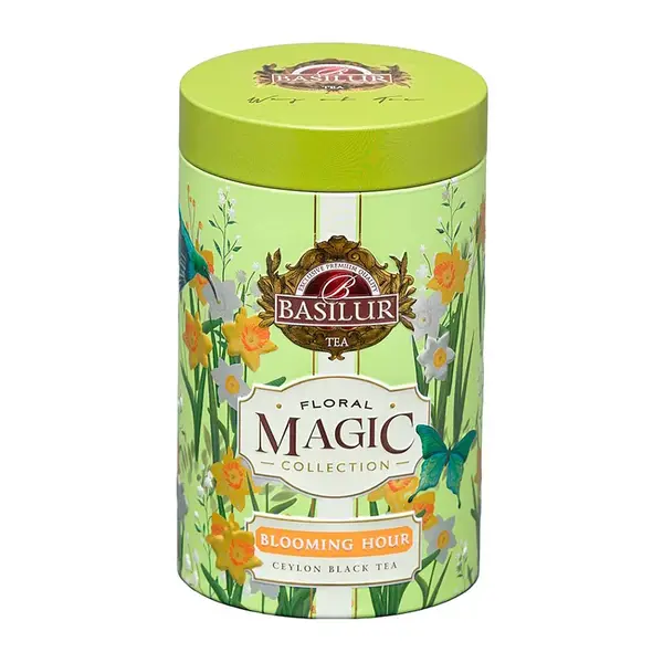 BASILUR Floral magic blooming hour černý čaj 75 g