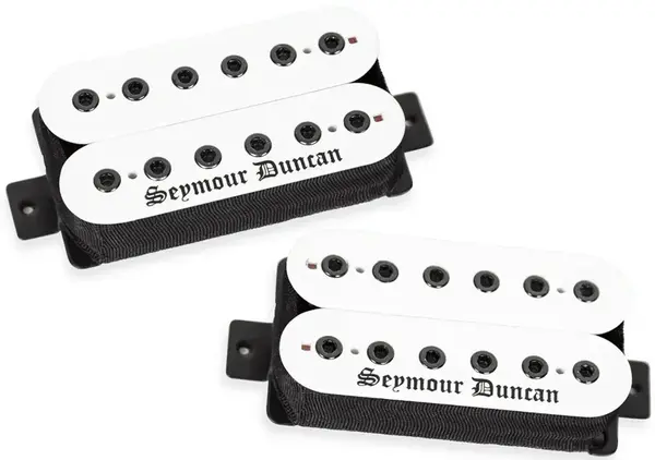 Seymour Duncan Black Winter Humbucker Set - Blackened White