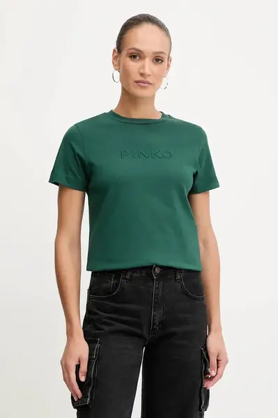 Bavlněné tričko Pinko