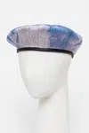 Vlněný baret Kangol HEATHERED TIE DYE fialová barva, vlněný, K3711.GS401